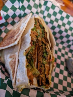 Interior of said crunch wrap at SportsBox in Portland