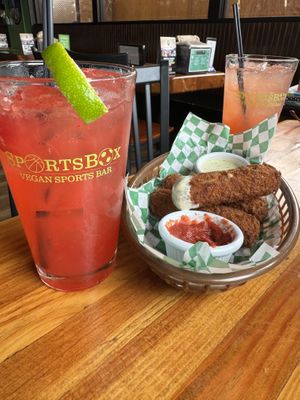 Mozzarella sticks  at SportsBox in Portland