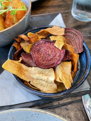 Vegetable crisps - The Peddle, Whitehaven  at The Peddle in Whitehaven