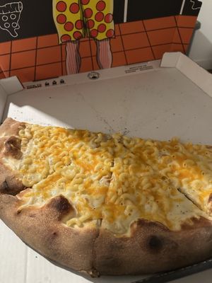  Vegan Mac and Cheese Pizzaa  at Slyce in Fort Collins