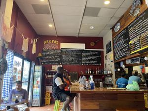 Inside   at Toast Diner in St Croix