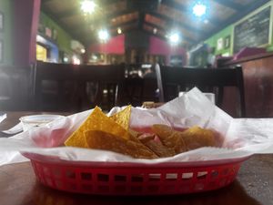 View of bar  at Maria's Cantina  in St Croix