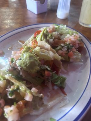 Tofu tacos   at Maria's Cantina  in St Croix