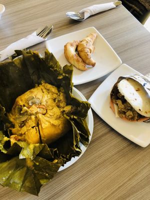 They had only 2 menus today. Yummy!   at Marvelous Vegan Plant Power Food in Bogota