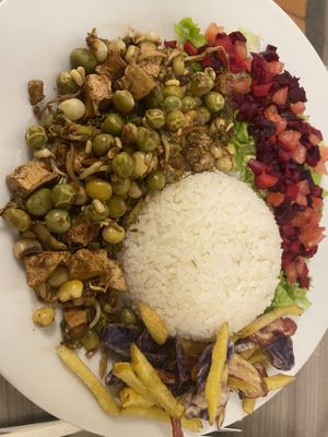   at Marvelous Vegan Plant Power Food in Bogota