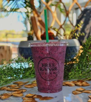 Free to be Kind Smoothie at Free Range Juice in Williamsburg