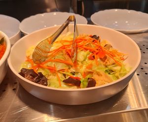 Stir fried cabbage ~ 31/3/22 at Greendot - 绿一点 - AMK in Northeast Singapore