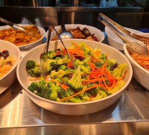 Stir fried Broccoli ~ 31/3/22 at Greendot - 绿一点 - AMK in Northeast Singapore