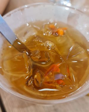 Osmanthus Jelly Drink ~ 7/4/22 at Greendot - 绿一点 - AMK in Northeast Singapore
