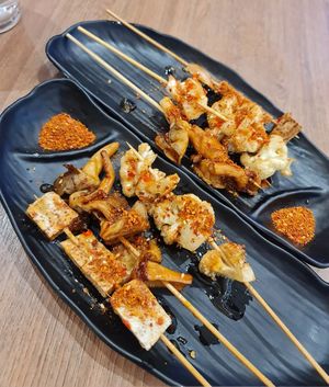 Vegan Skewers ~ 12/3/23 at Greendot - 绿一点 - AMK in Northeast Singapore