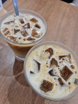 Oat milk Latte ~ 12/3/23 at Greendot - 绿一点 - AMK in Northeast Singapore