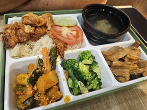 Bento set ~ 7/10/23 at Greendot - 绿一点 - AMK in Northeast Singapore
