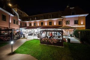Summer terrace in the heart of Prague at Hoffmeister Restaurant in Prague