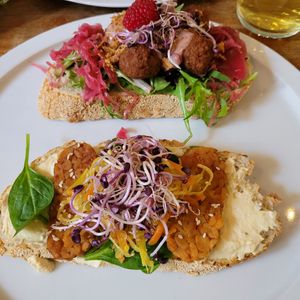 Smørrebrød at Fika in Nijmegen