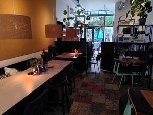 Office section at Fika in Nijmegen
