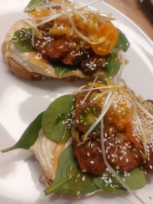 Tempeh at Fika in Nijmegen
