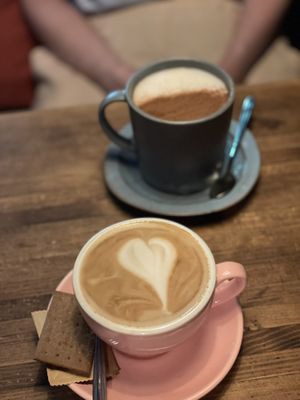 Oatmilk coffee and chai - Tranquil, Hanoi  at Tranquil. in Hanoi