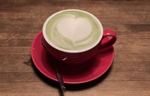 Oatmilk macha latte - Tranquil, Hanoi  at Tranquil. in Hanoi