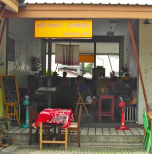 Beetroot Stories Vegetarian Café, Chiang Mai at Beetroot Stories Cafe in Chiang Mai