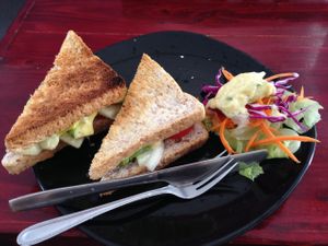 Avocado Sandwich @ Beetroot Stories Cafe, Chiang Mai at Beetroot Stories Cafe in Chiang Mai