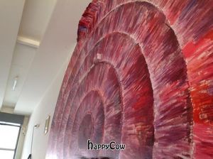 wall mural  at Beetroot Stories Cafe in Chiang Mai