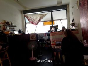 the owner
 at Beetroot Stories Cafe in Chiang Mai