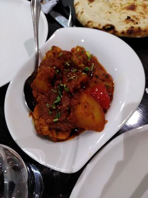 Potato curry (July 2022) at Elaichi Tandoori in Glastonbury