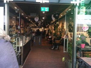 Inside at Nostimo in London