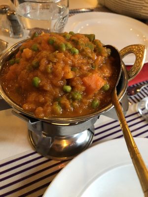 Vegan Curry  at Taj E India in Gummersbach
