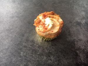 Mini vegan donut at Lola's Cupcakes - Kings Cross in North London