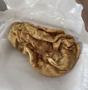 Poori to go  at Amma's Kitchen in Cincinnati