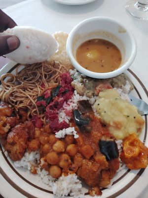 Vegan buffet! at Amma's Kitchen in Cincinnati