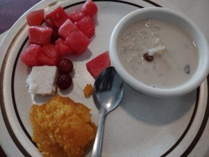 Vegan rice pudding! at Amma's Kitchen in Cincinnati