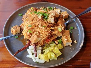 Shan Noodles at Rangoon Burmese Kitchen in Honolulu