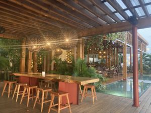 Restaurant  at Luna Muna at Ibagari in Roatan