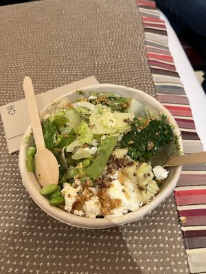 Vegan bowl  at WAJ Californian Food in Paris