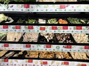 Lots of funghi options  at Dragon Hot Pot - Swanston in Melbourne