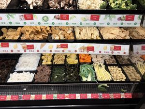 Lots of tofu and veg options  at Dragon Hot Pot - Swanston in Melbourne