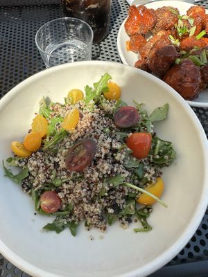 Quinoa salad made Vegan  at Side Street Kitchen in Point Reyes Station