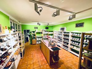 at the back of the store at unverpackt berlin in Berlin