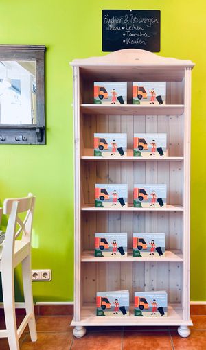 books for young and old about environmental topics at unverpackt berlin in Berlin
