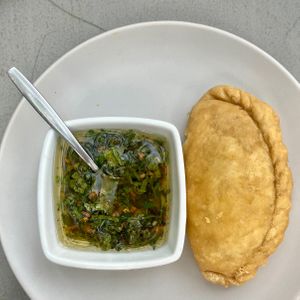 empanada  at Fresh & Co in Mexico City