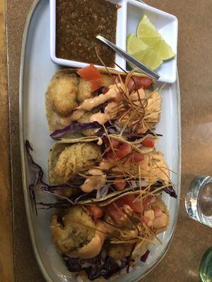 Taquitos “baja"  at Fresh & Co in Mexico City