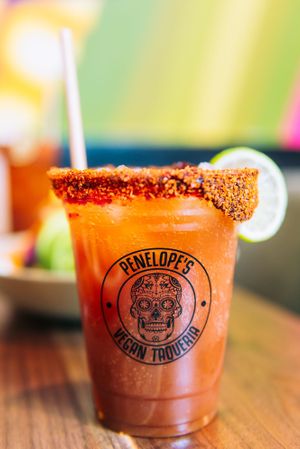  at Penelope's Vegan Taqueria in Chicago