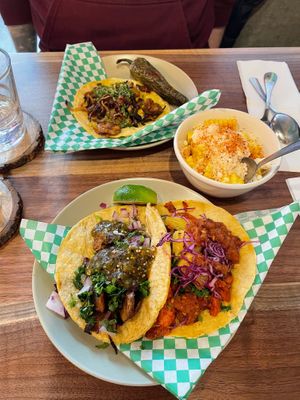   at Penelope's Vegan Taqueria in Chicago