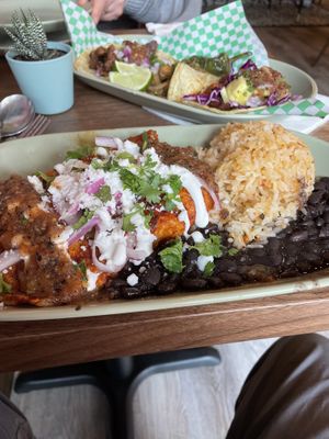   at Penelope's Vegan Taqueria in Chicago