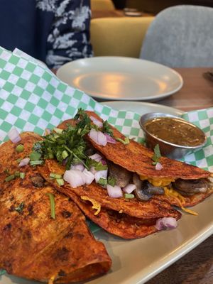   at Penelope's Vegan Taqueria in Chicago
