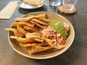 Ceviche   at Penelope's Vegan Taqueria in Chicago