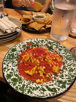 Elote  at Penelope's Vegan Taqueria in Chicago