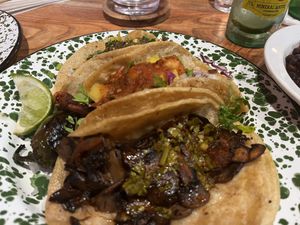   at Penelope's Vegan Taqueria in Chicago